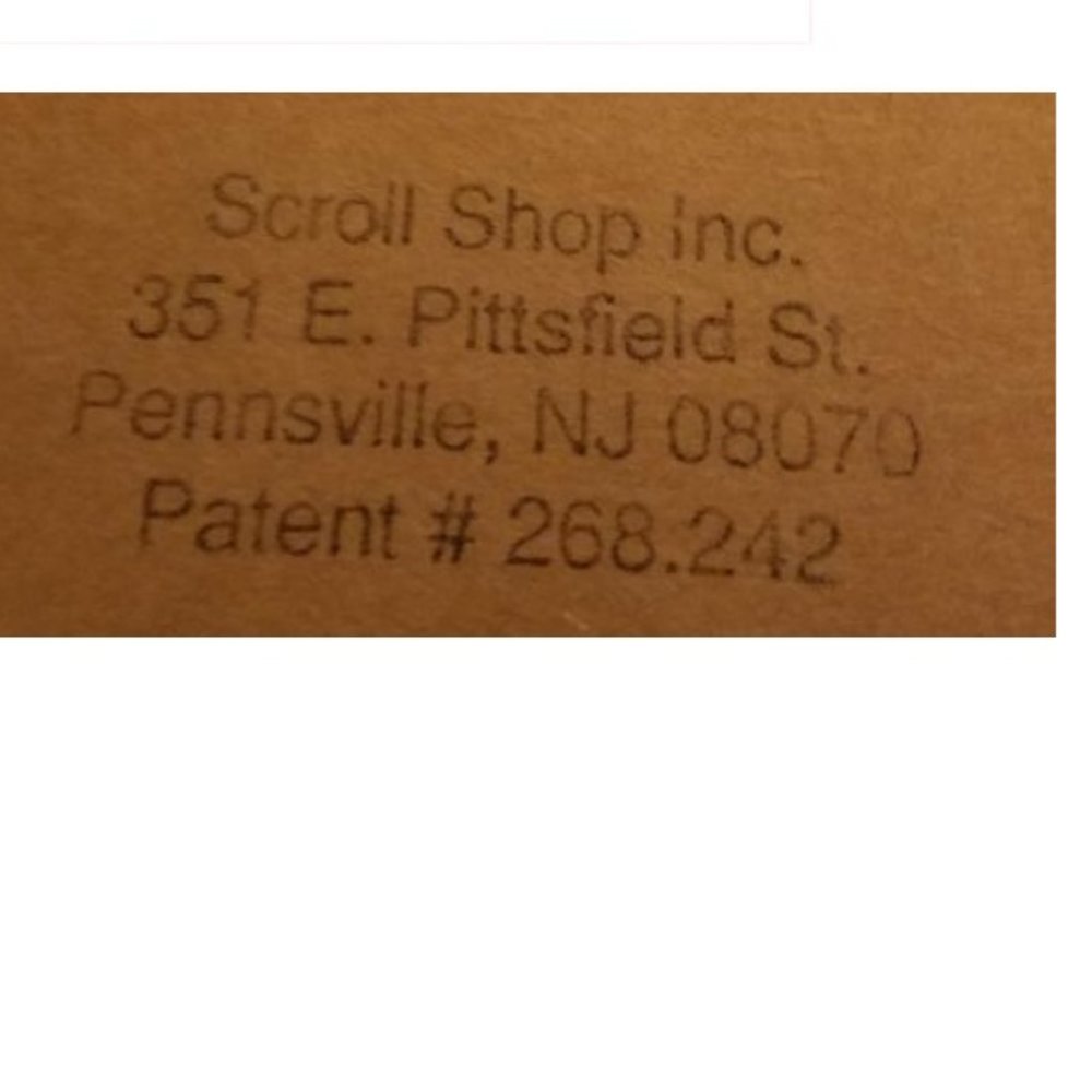 💖✨BEAUTIFUL✨💖New Vintage Scroll Shop Plaque "Baby's Coming" - Picture 3 of 5